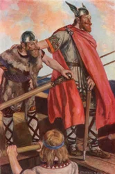 Erik der Rote segelt nach Grönland